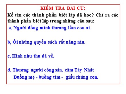 Bài giảng Ngữ văn Lớp 9 - Nghĩa tường minh và hàm ý