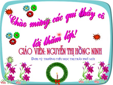 Bài giảng Tiếng Việt Lớp 1 - Bài 12D: Op, ôp, ơp - Nguyễn Thị Hồng Ninh