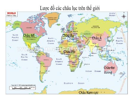 Bài giảng Địa lí Lớp 7 - Tiết 28, Bài 26: Thiên nhiên châu Phi