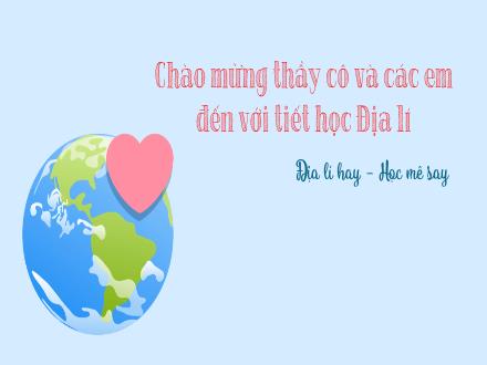 Bài giảng Địa lí Lớp 7 - Tiết 6, Bài 2: Đặc điểm dân cư, xã hội châu Âu (Tiết 1)