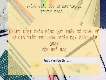 Bài giảng Hóa học Lớp 9 - Bài 36: Metan