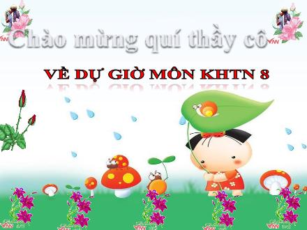 Bài giảng KNTN Lớp 8 - Bài: Bức xạ nhiệt