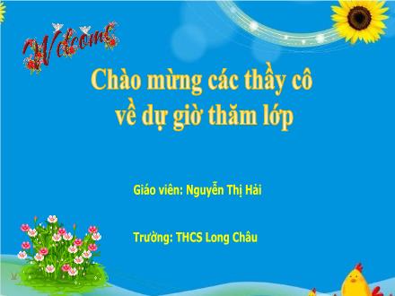 Bài giảng Toán Lớp 6 Sách KNTT - Tiết 1, Bài 1: Tập hợp - Nguyễn Thị Hải