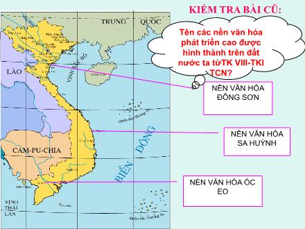 Bài giảng Lịch sử Lớp 6 - Tiết 13, Bài 12: Nước Văn Lang