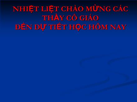 Bài giảng Toán Lớp 7 - Tiết 45: Biểu đồ